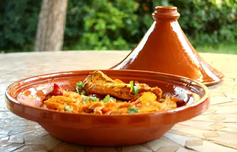 Tajine décoré Safi