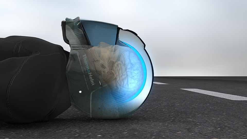 Casque moto intégral noir mat
