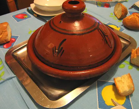Tajine décoré Safi