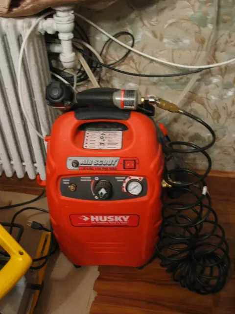 Compresseur 24 L silencieux
