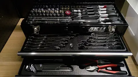 Caisse à outils complète 108 pièces